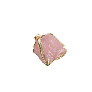 Natural Rose Quartz Pendant