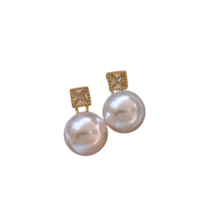 Vintage Mystic Natural Pearl Earrings