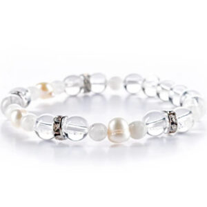 Bracelet | INTUITION with Moonstone, Pearl & Clear Quartz