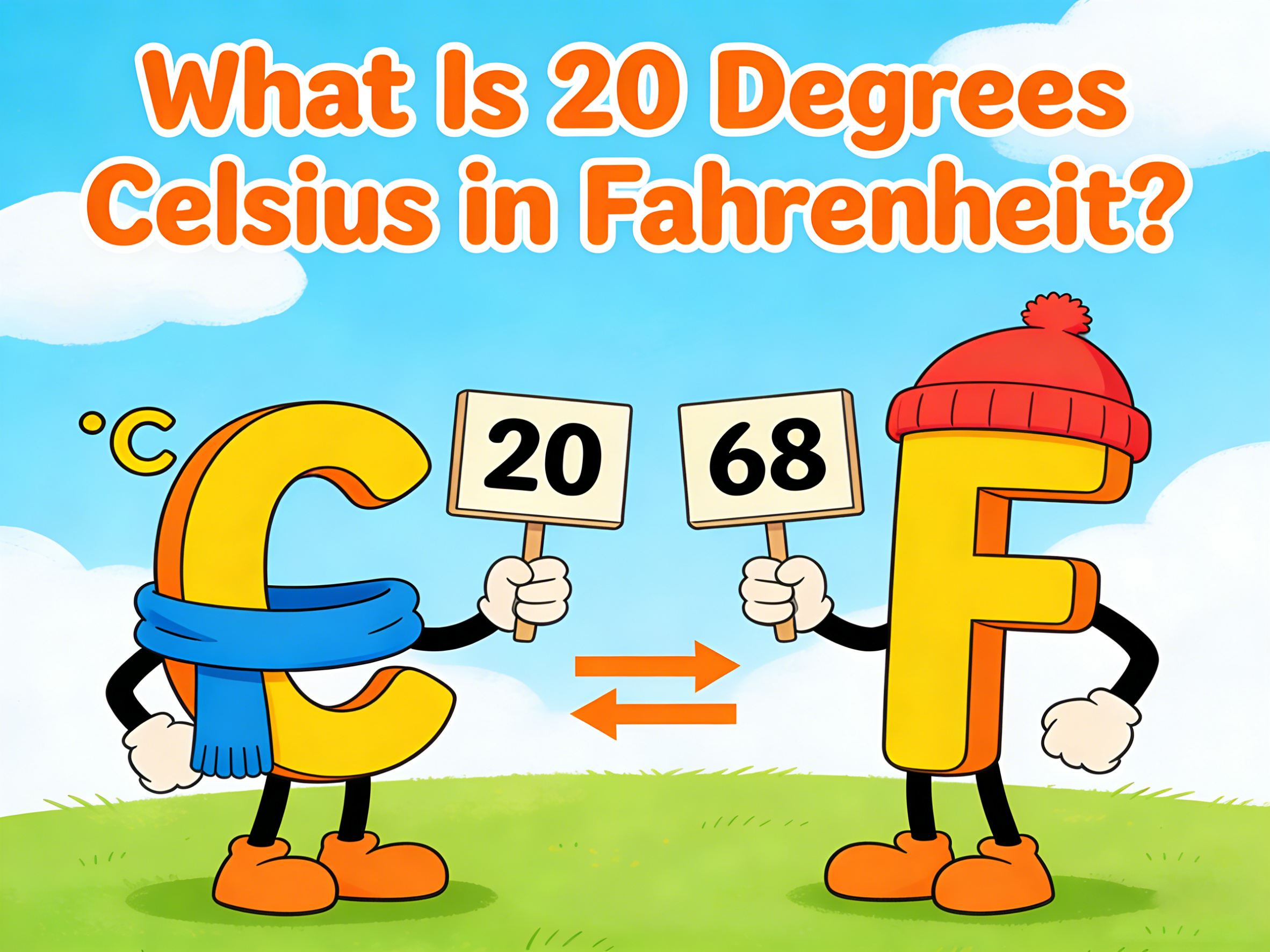 What Is 20 Degrees Celsius in Fahrenheit