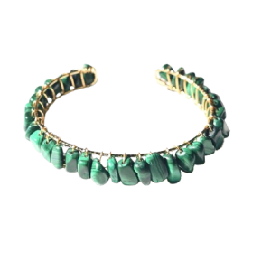 8mm Natural Citrine & Green Aventurine Prosperity Bracelet