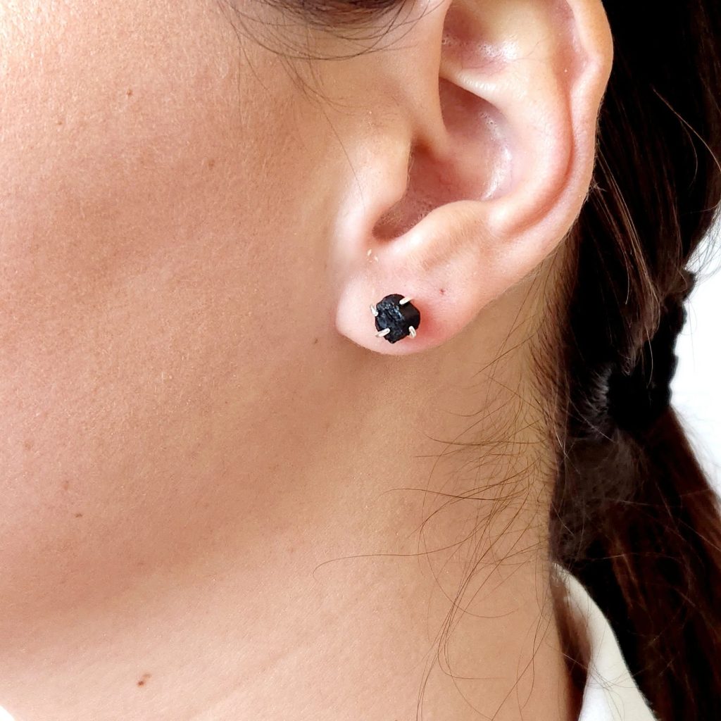 Black Tourmaline Earrings